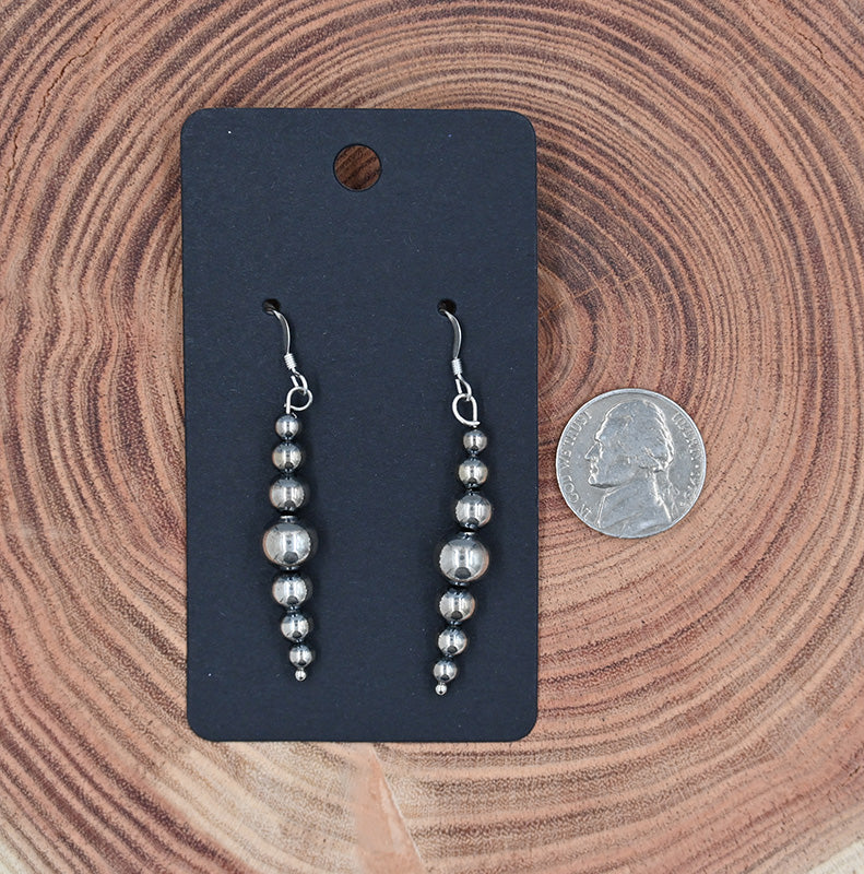 The Braelyn Navajo Pearl Drop Earrings