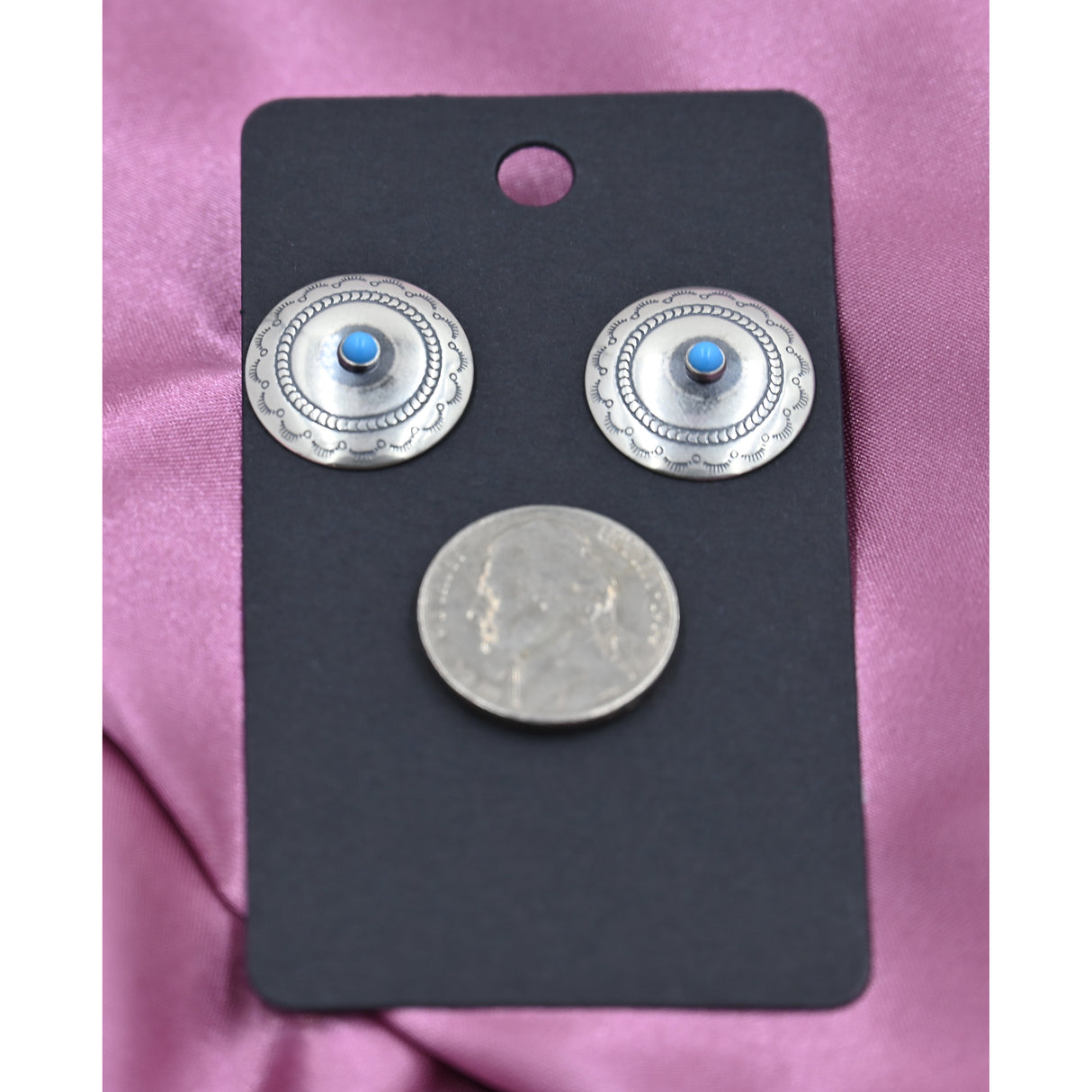The Logan Concho Stud Earrings