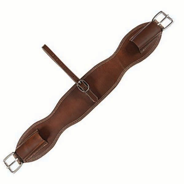 Berlin Custom Leather Oiled Harness Roper Back Cinch