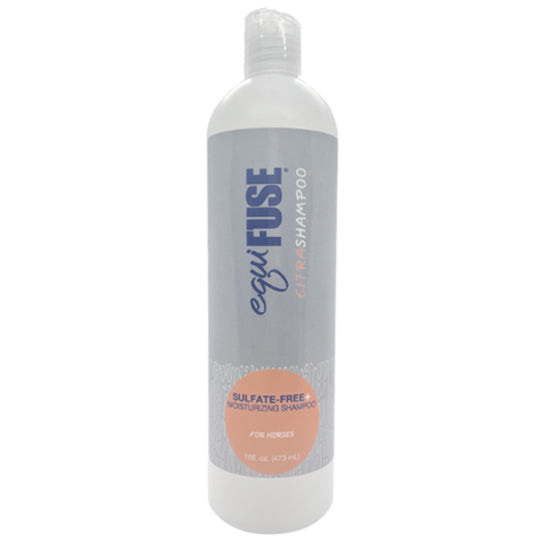equiFUSE CitraShampoo Sulfate Free + Foaming Horse Shampoo- 16oz.