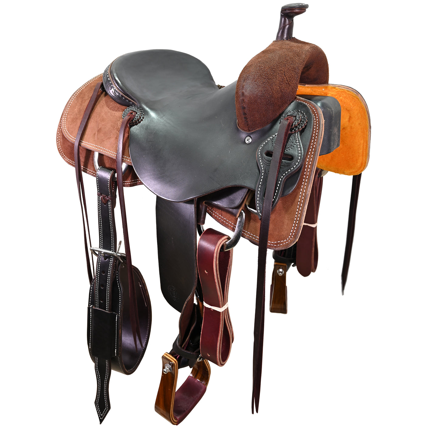 New 14.5" Emperor Ranch Cutting Saddle