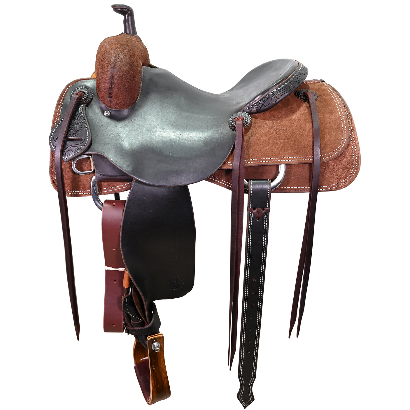 New 14.5" Emperor Ranch Cutting Saddle