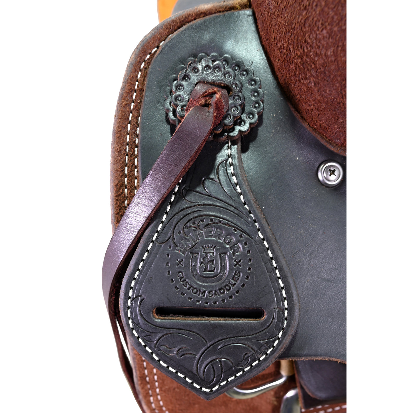 New 14.5" Emperor Ranch Cutting Saddle