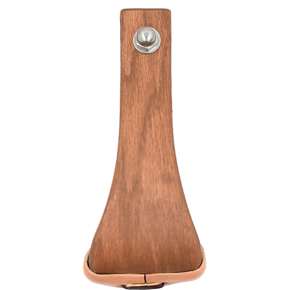 Nettles 3" "The Chisholm" All Purpose Wooden Stirrups w/ Leveler- Oiled Gunstock Stain