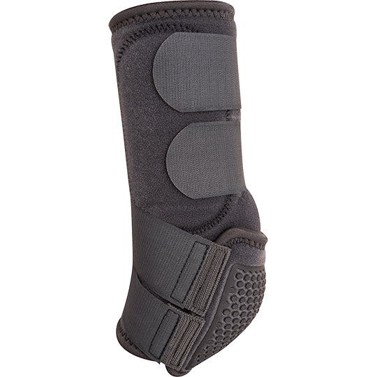 Classic Equine Flexion by Legacy Front Protective Boots- Charcoal
