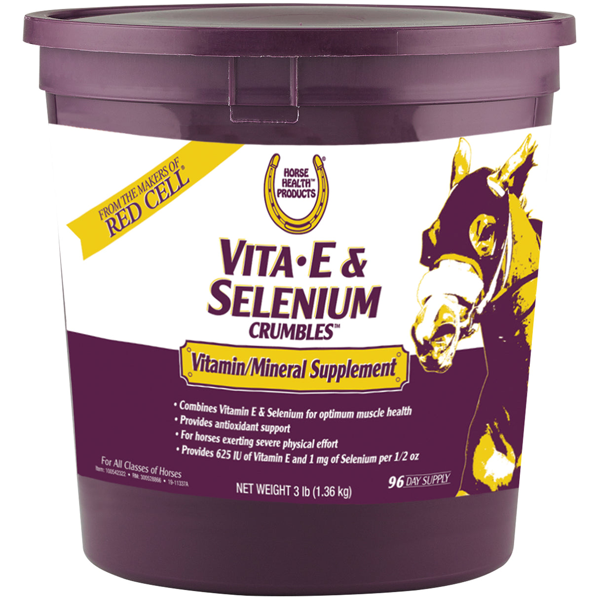 Horse Health Vita-E & Selenium Crumbles- 3lb