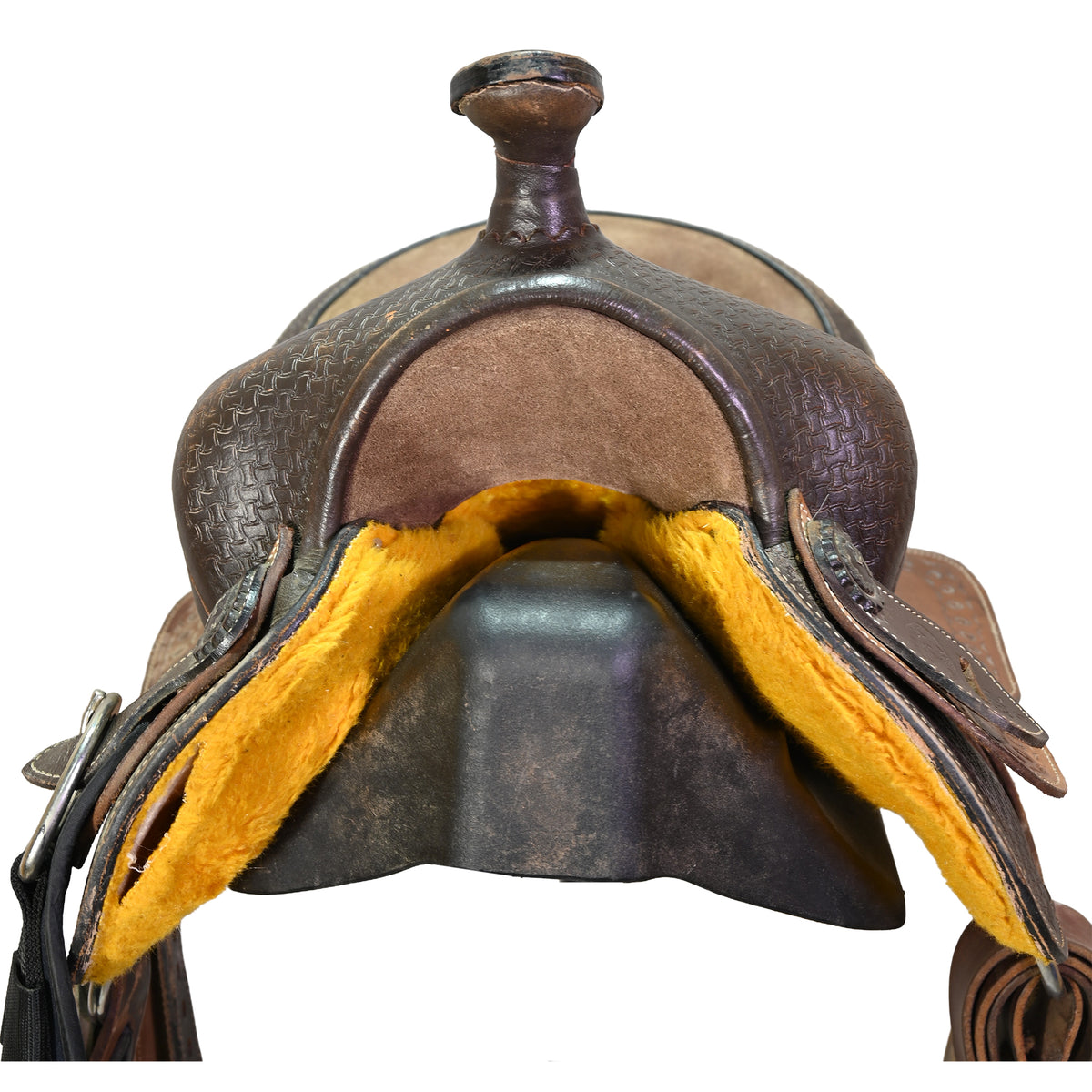 Used 13" Double T Youth Barrel Racing Saddle