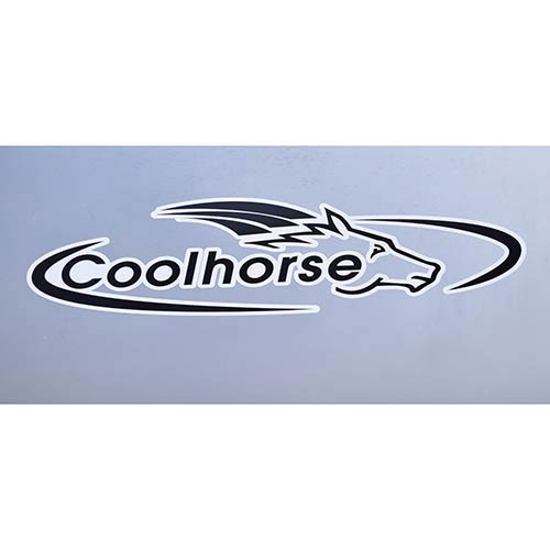 Coolhorse Large Logo Trailer Decal 41 in x 9 in