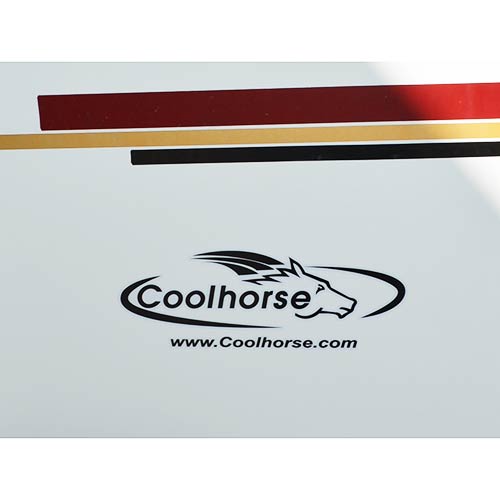 Coolhorse Medium Sized Logo Trailer Decal 16 in. x 6 in.