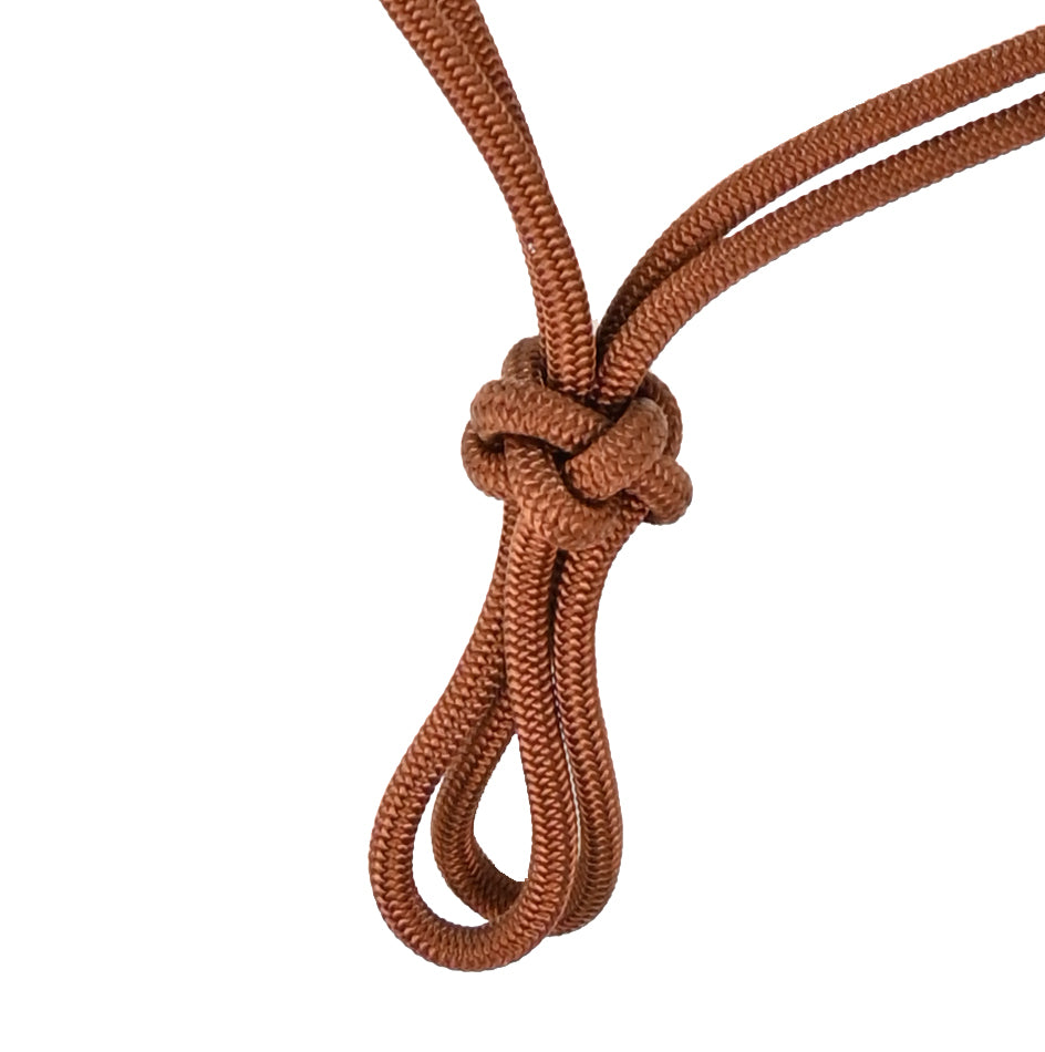 Double Diamond Halter Designed by Buck Brannaman- Brown