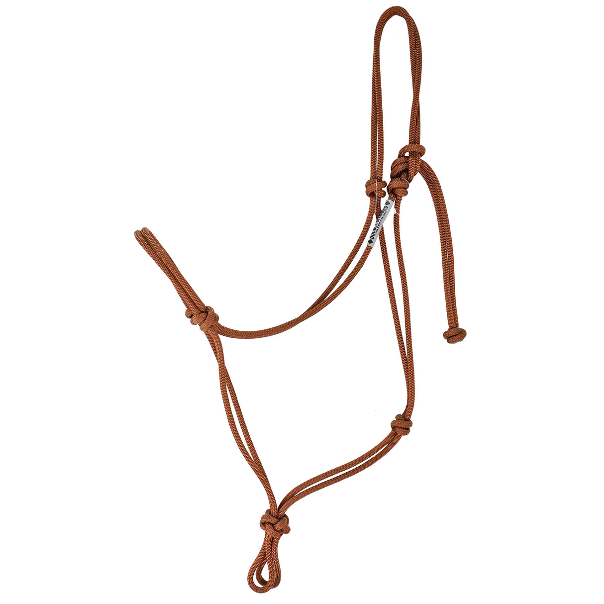 Double Diamond Halter Designed by Buck Brannaman- Brown