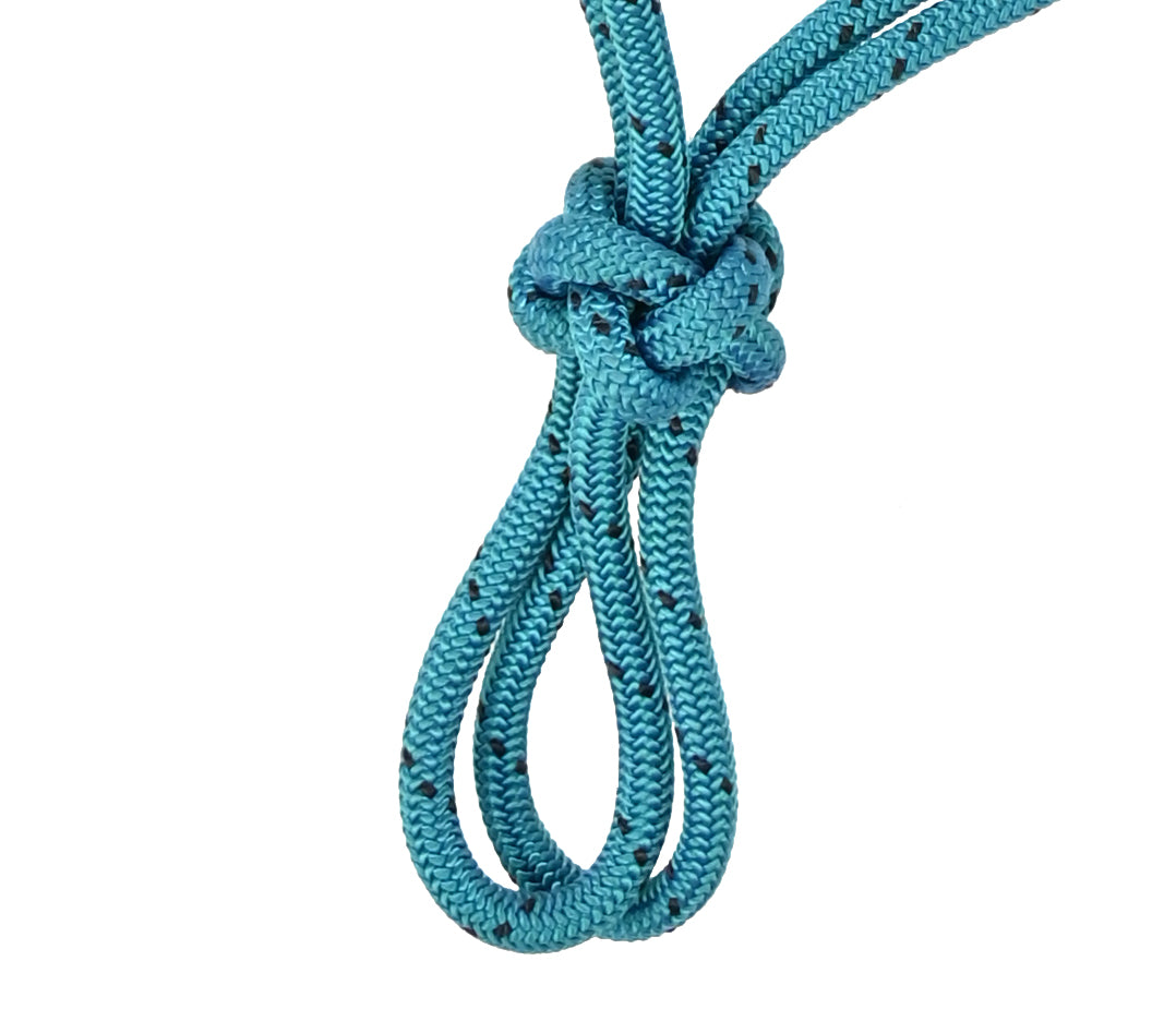 Double Diamond Halter Designed by Buck Brannaman- Teal/Black