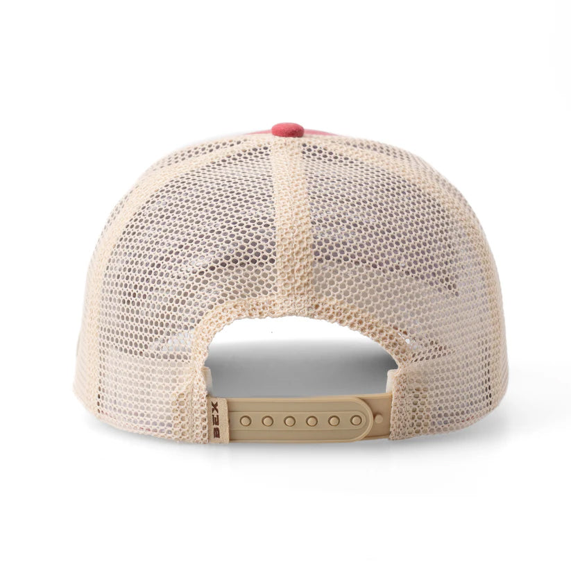 Bex Sunglasses Wyatt Cap- Cranberry/Beige