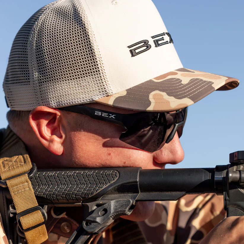 Bex Sunglasses Outrider Cap- Bone/Mohave Camo