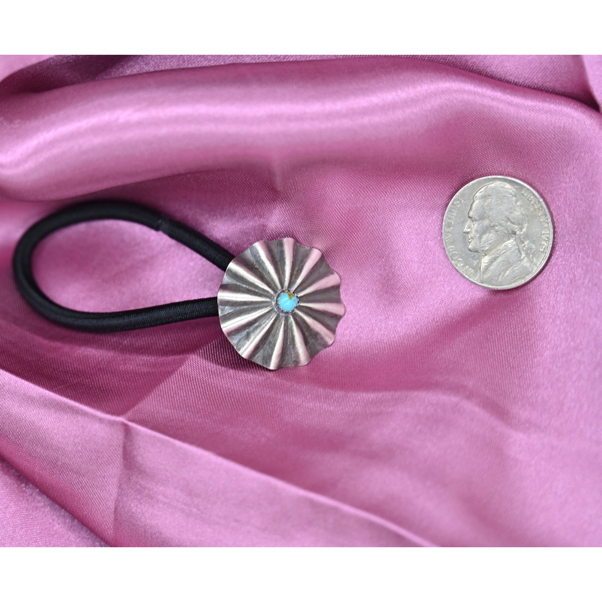 The Taya Hair Tie with Concho