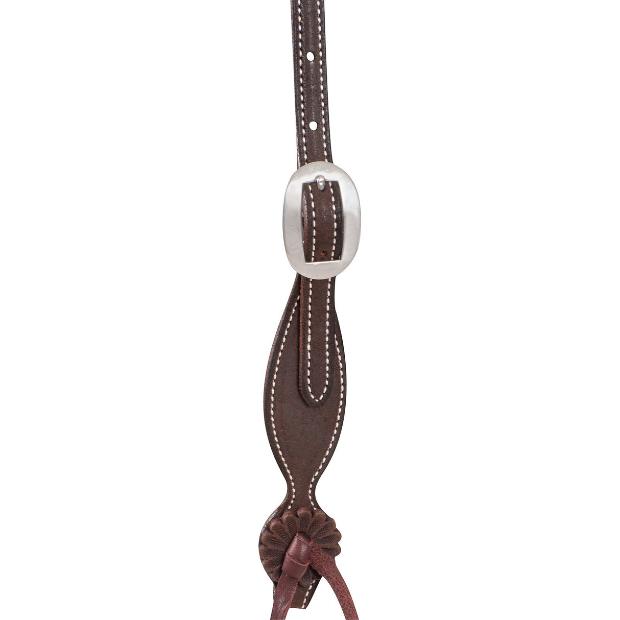 Martin Saddlery Chocolate Roughout Browband Headstall