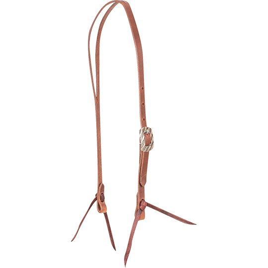 Martin Saddlery Harness Split Ear Headstall with Bandera Buckle