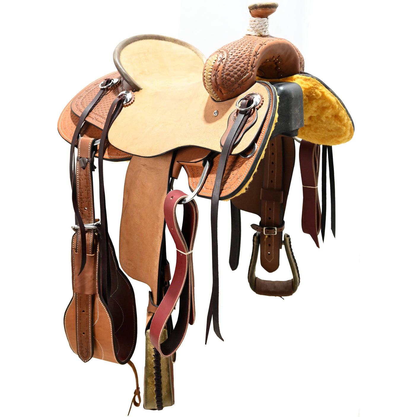 New! 14.5" HR Custom Made Association Ranch Saddle