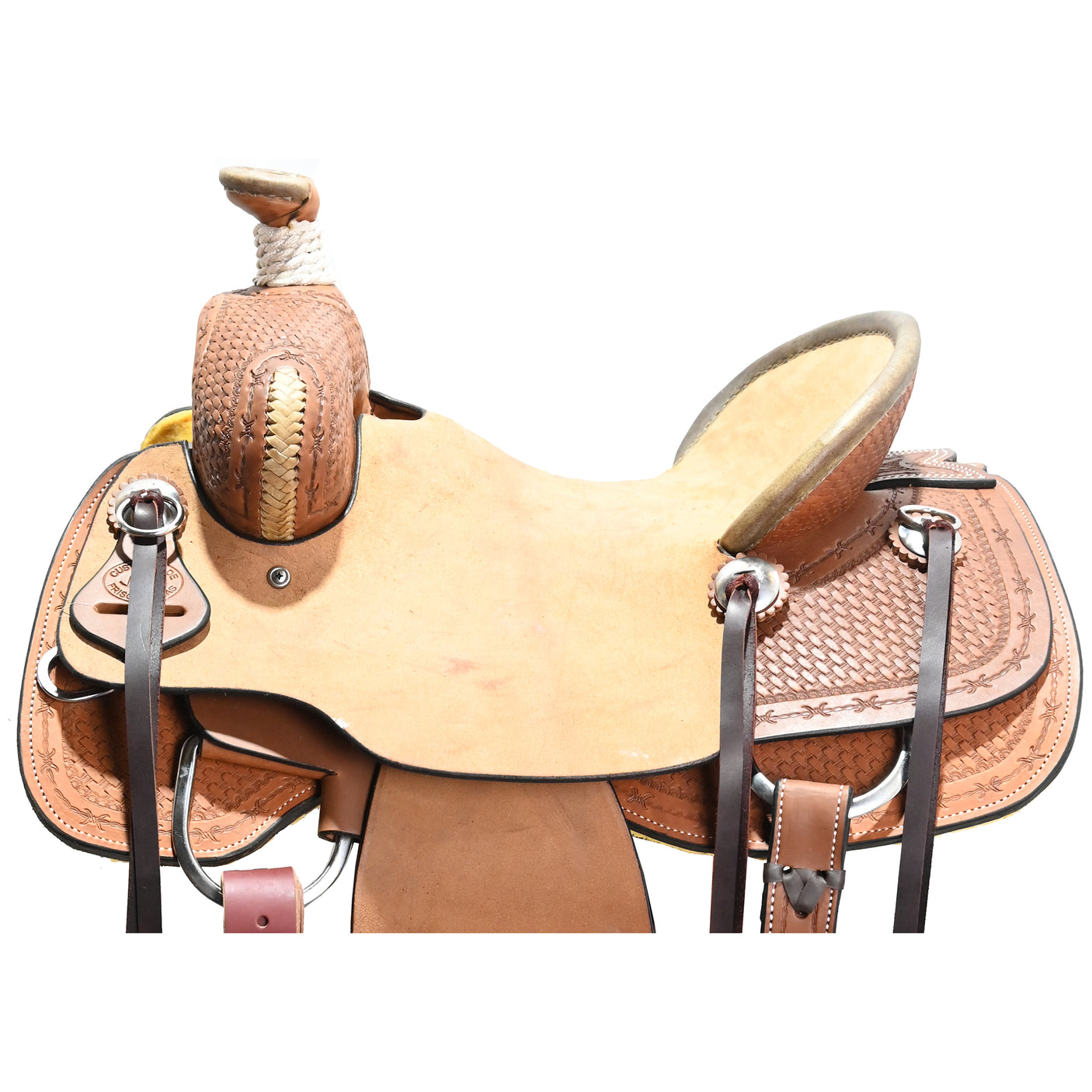 New! 14.5" HR Custom Made Association Ranch Saddle
