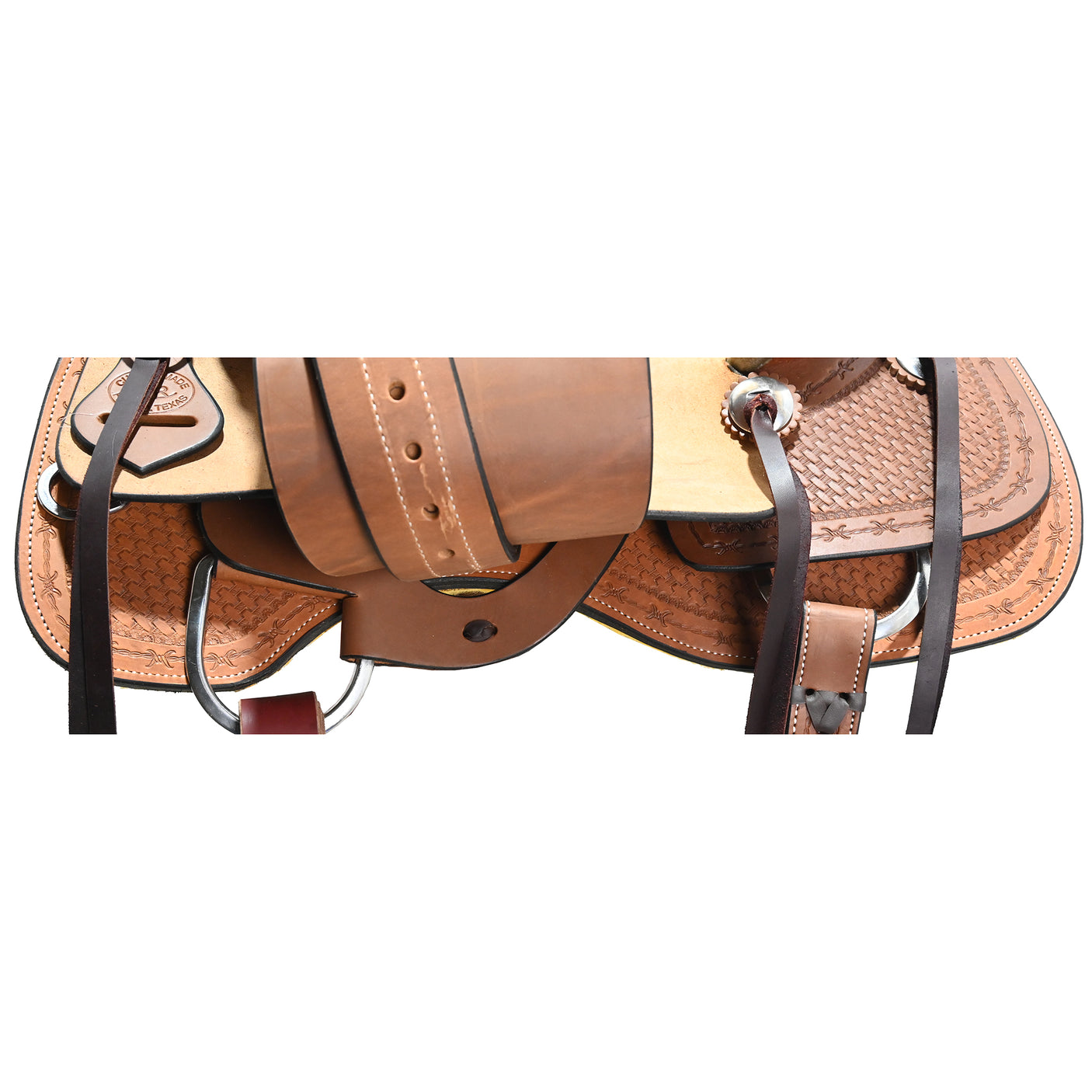 New! 14.5" HR Custom Made Association Ranch Saddle