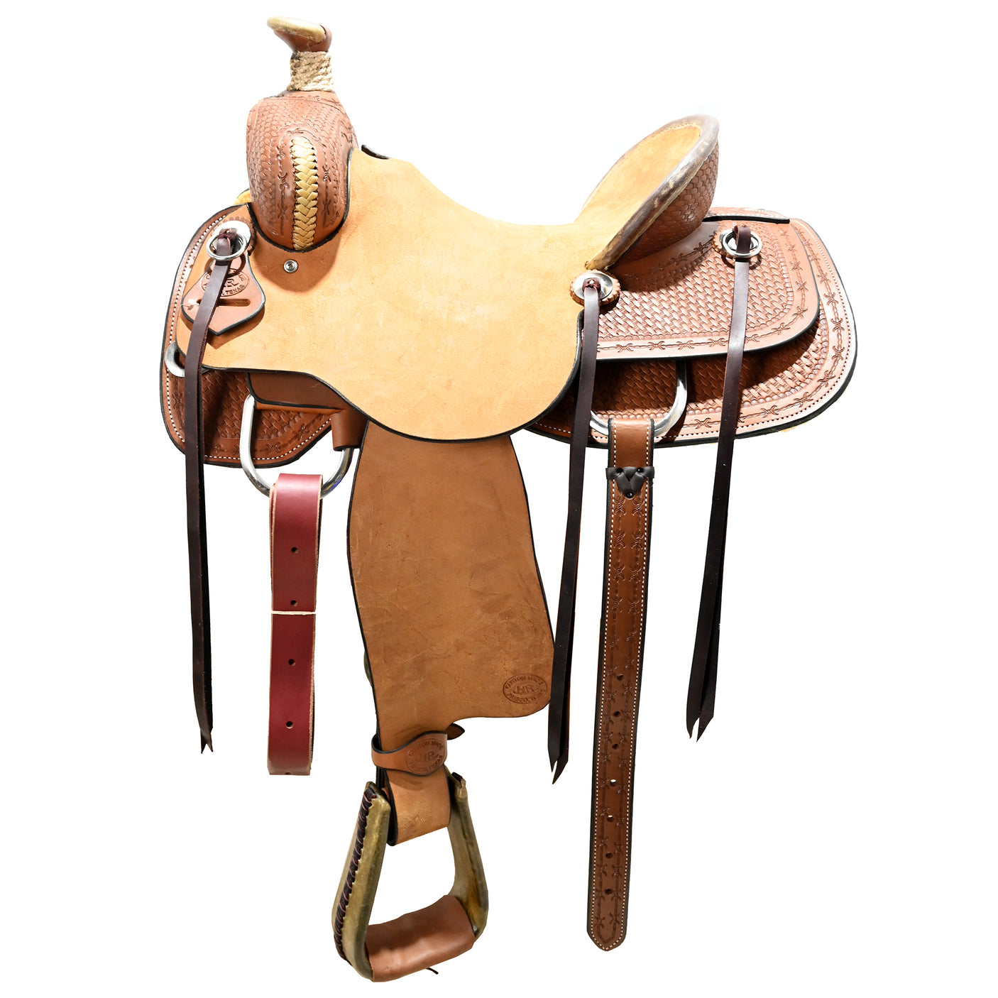 SOLD! New! 15.5" HR Custom Ranch Association Saddle