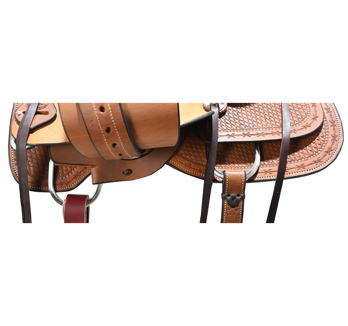 SOLD! New! 15.5" HR Custom Ranch Association Saddle