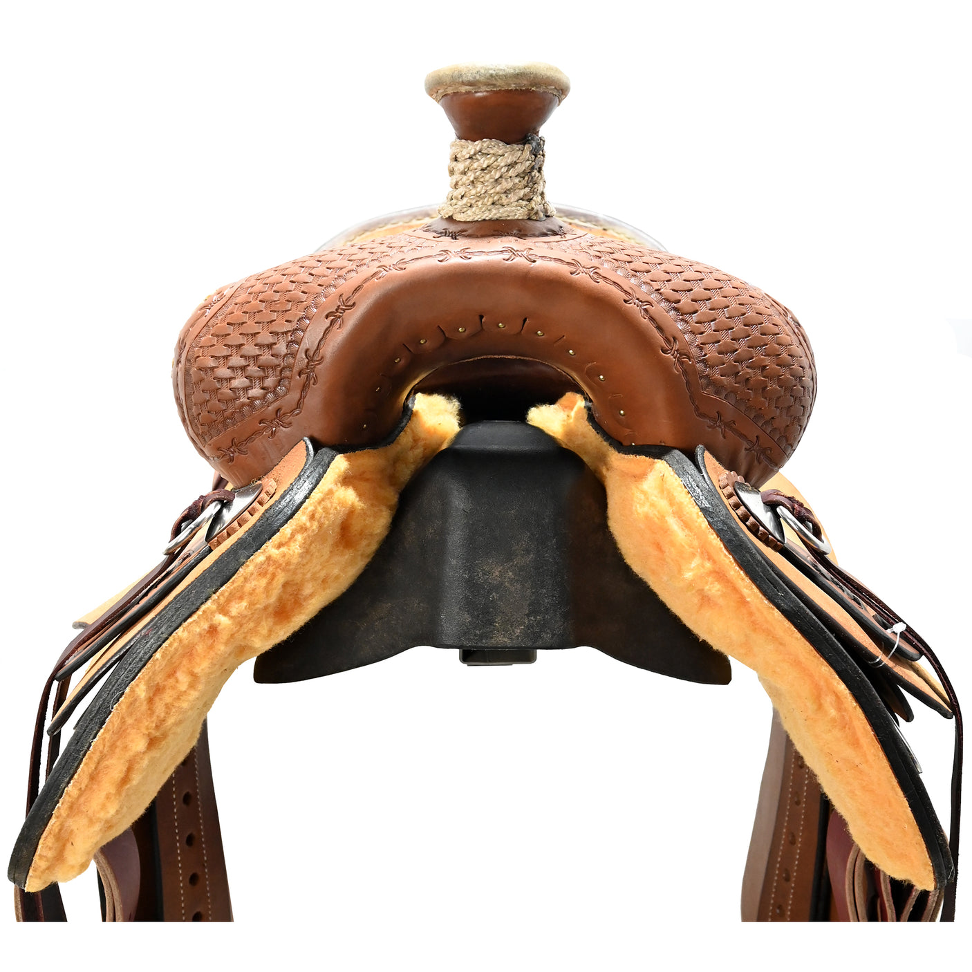 SOLD! New! 15.5" HR Custom Ranch Association Saddle