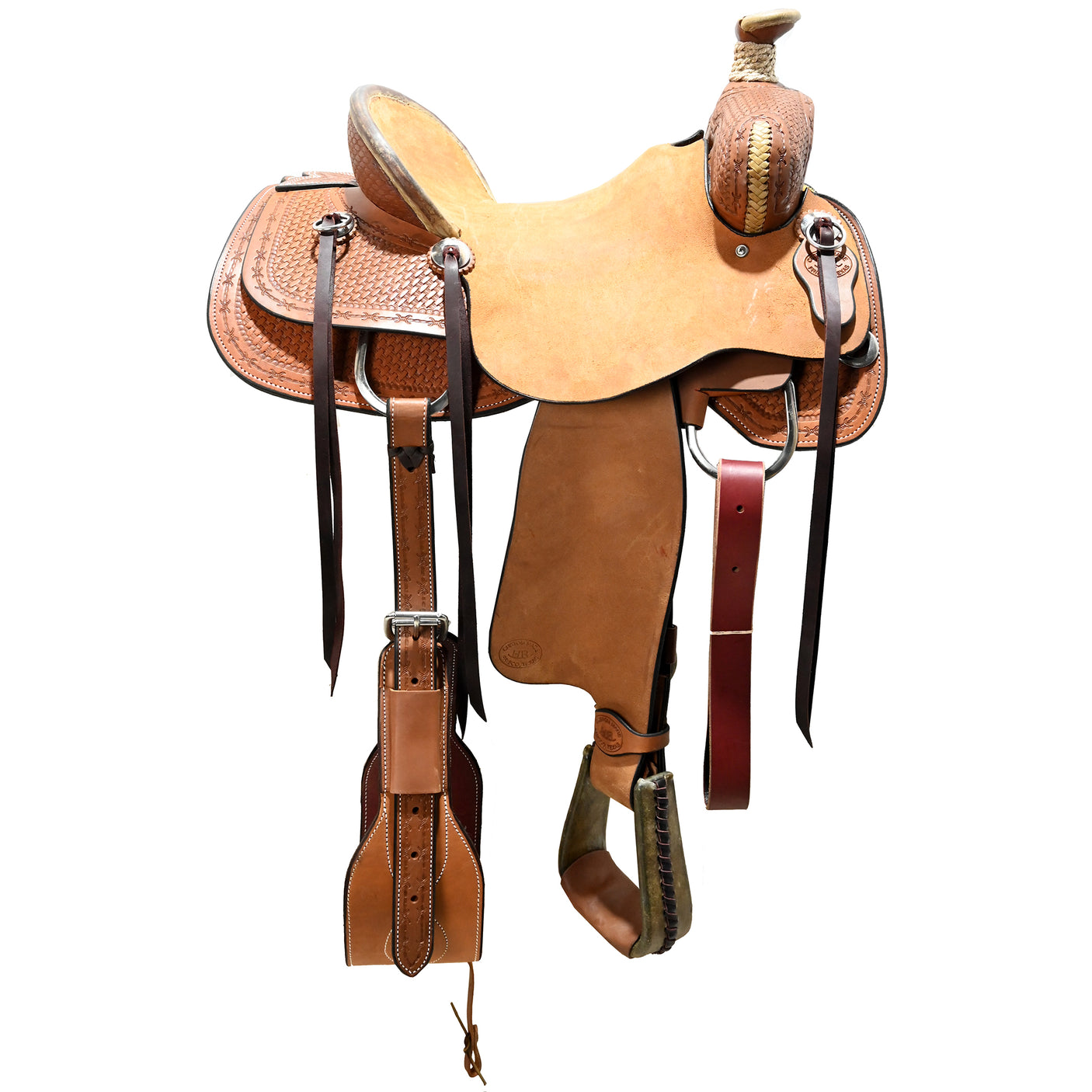 SOLD! New! 15.5" HR Custom Ranch Association Saddle