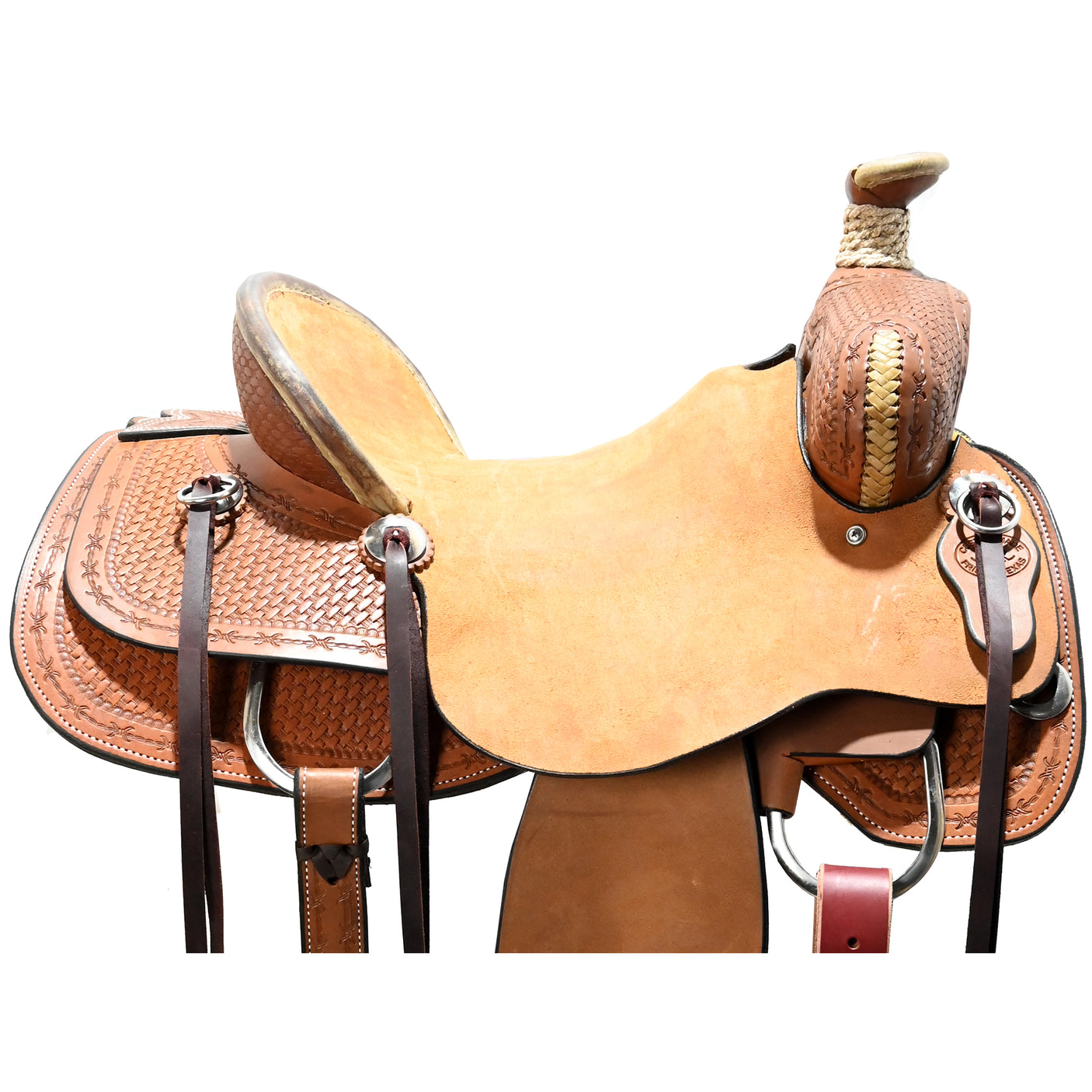 SOLD! New! 15.5" HR Custom Ranch Association Saddle