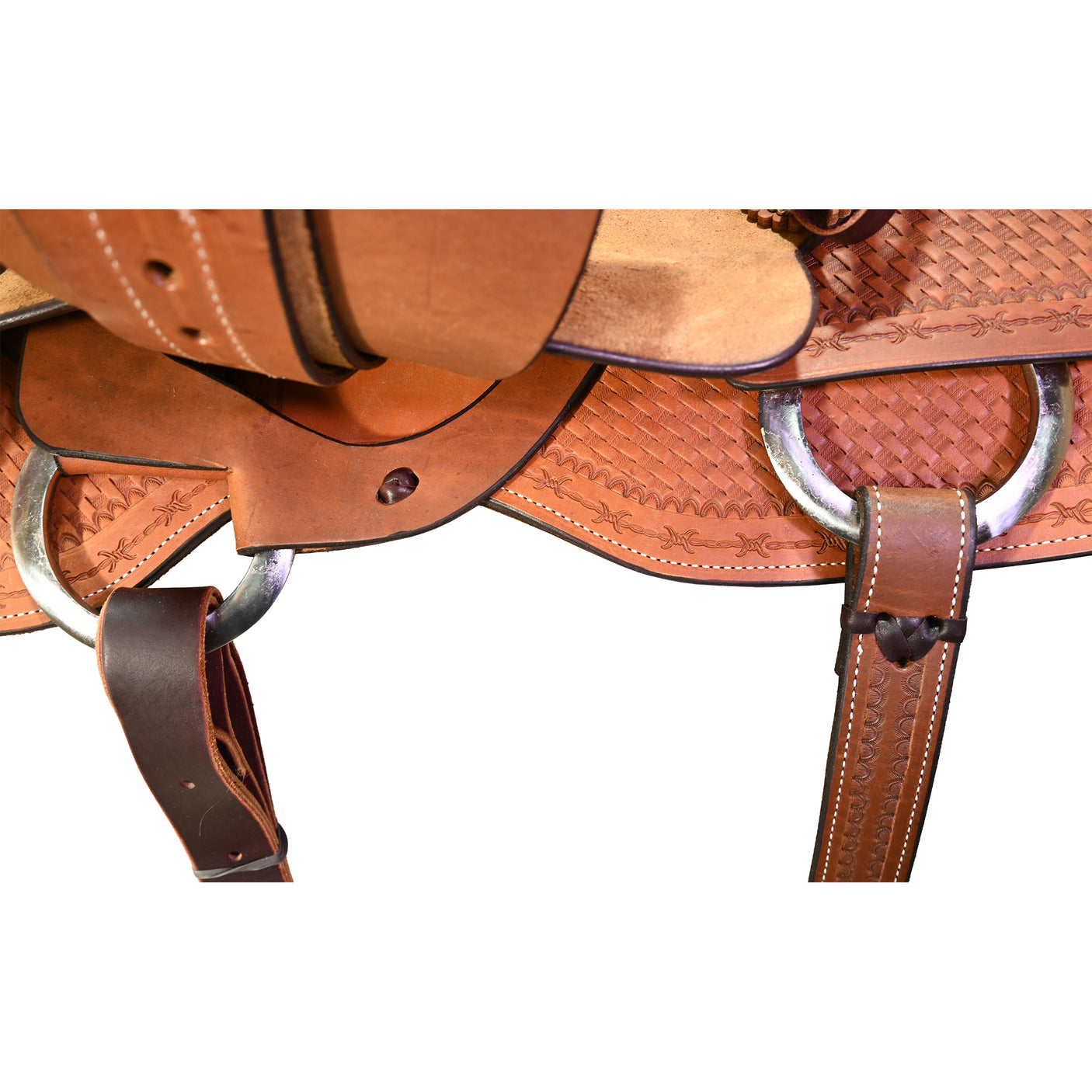 SOLD! New! 15.5" HR Custom Ranch Association Saddle