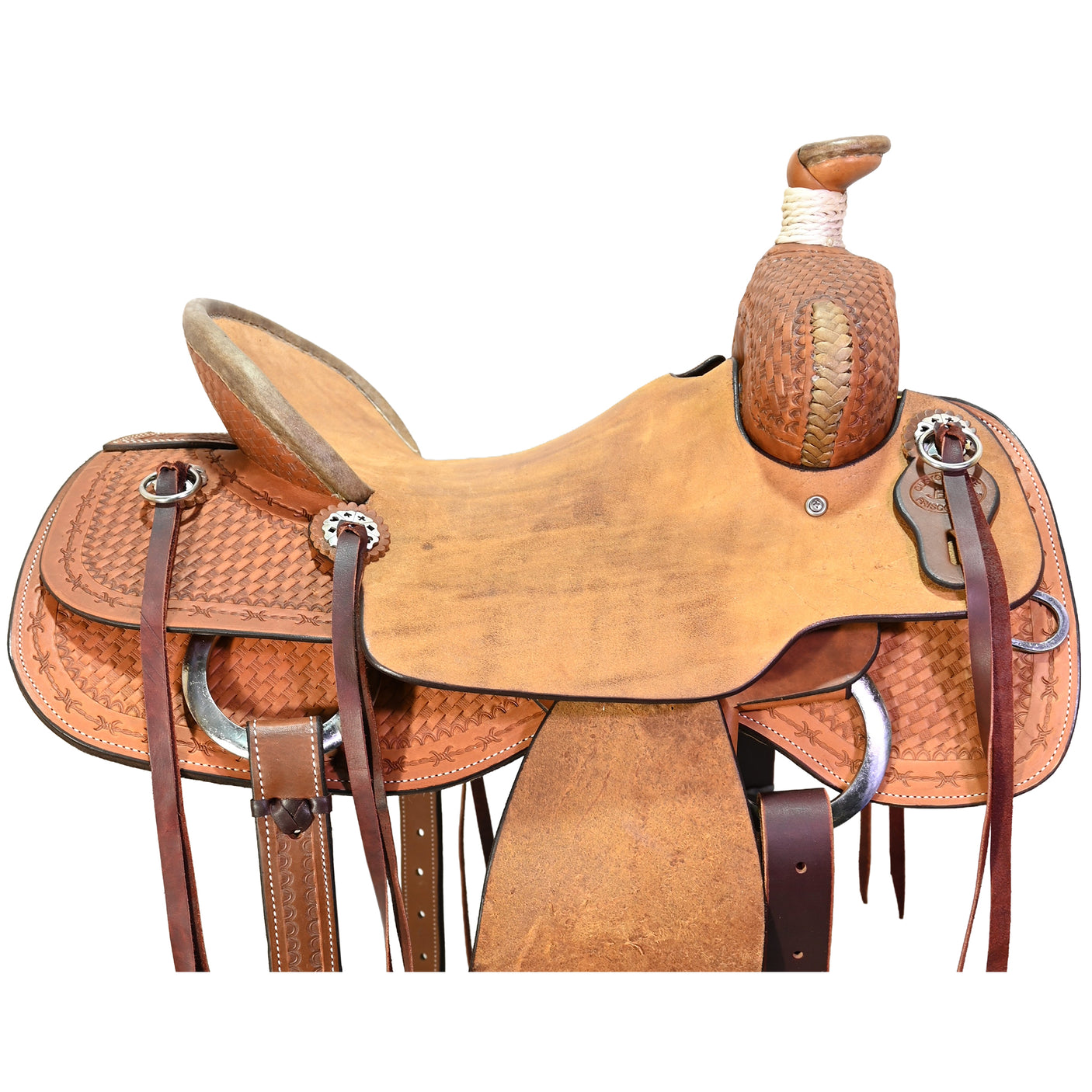 SOLD! New! 15.5" HR Custom Ranch Association Saddle