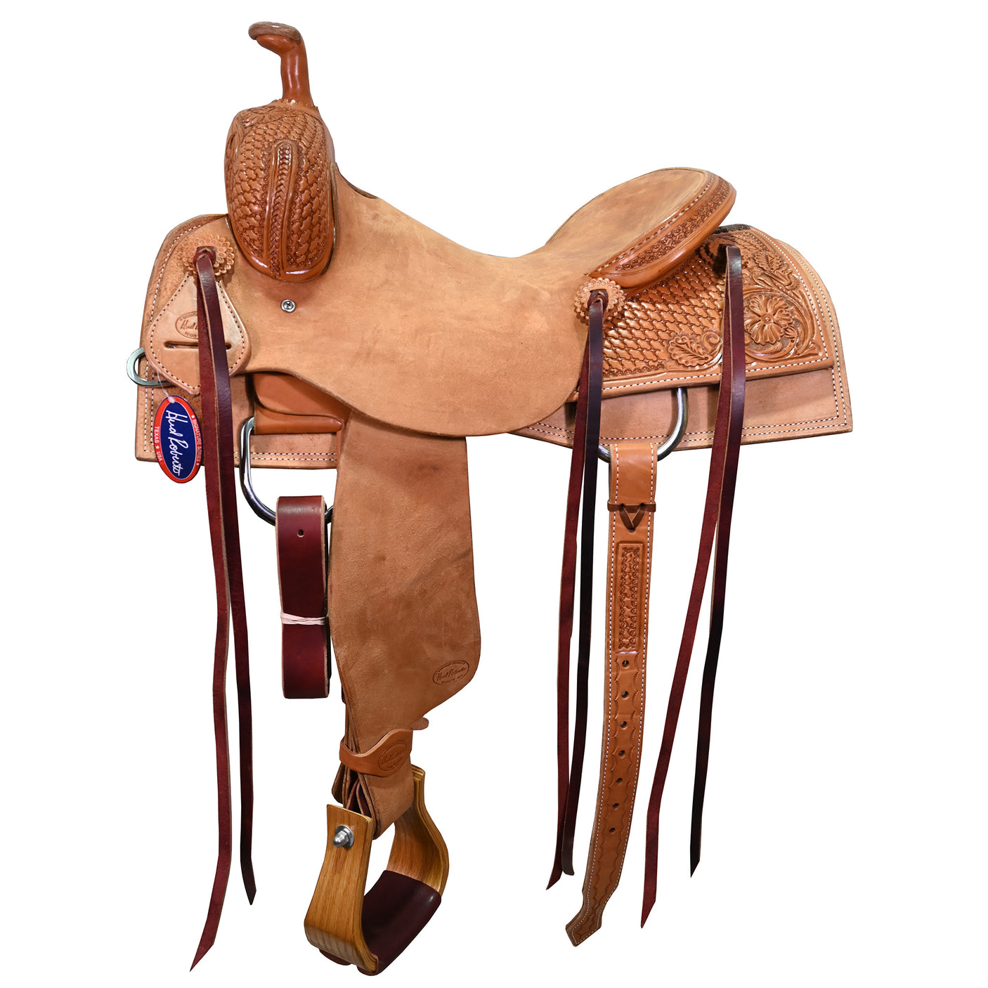 New! 15.5" Hud Roberts Signature Series Ranch Cutting Saddle