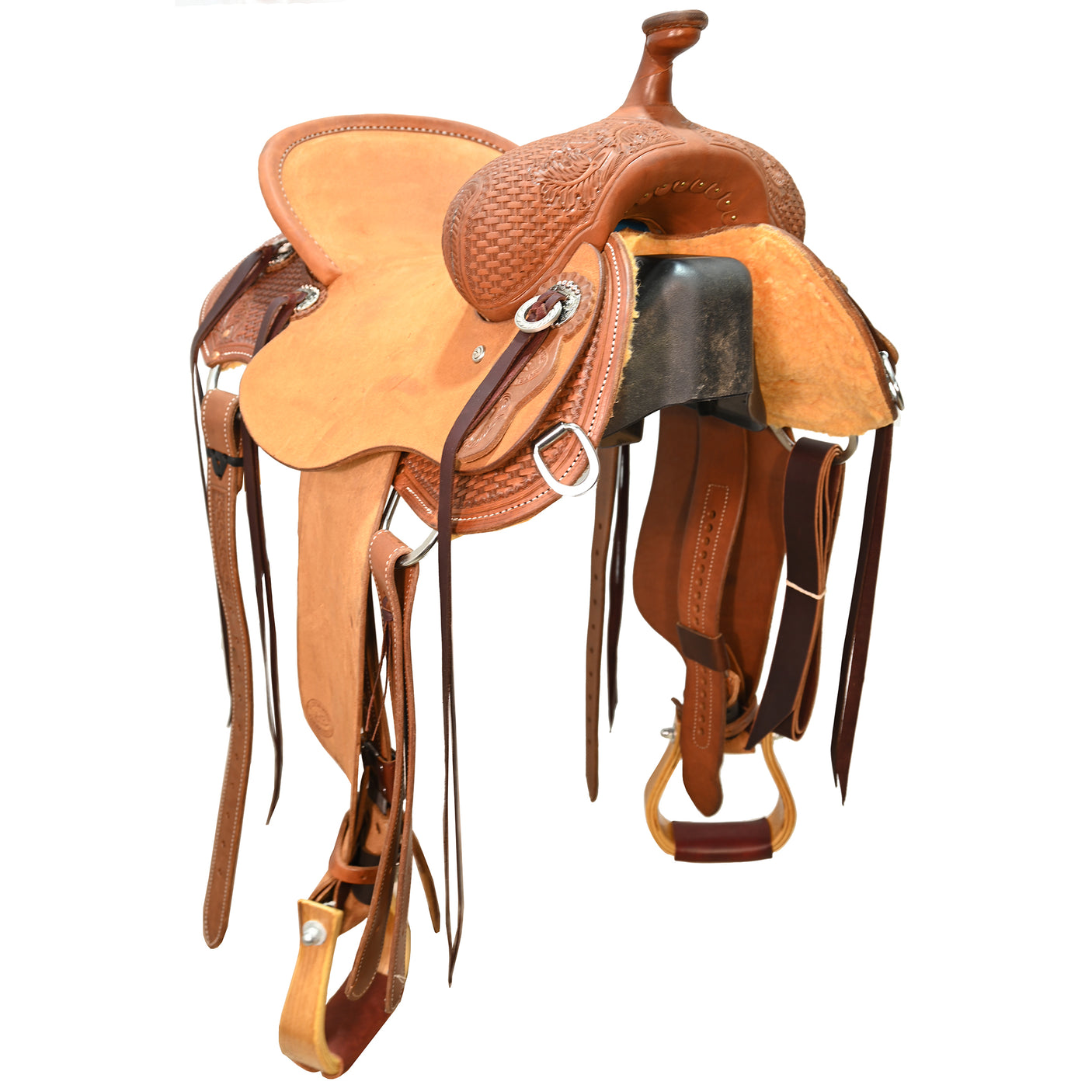 New! 15" HR Custom Staci James Ranch Saddle