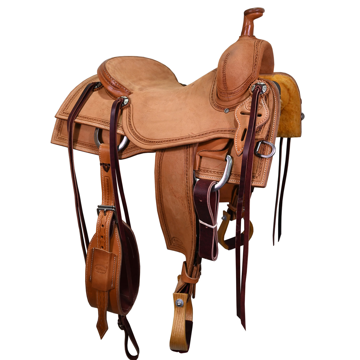 New! 16.5" Hud Roberts Signature Series Ranch Cutting Saddle