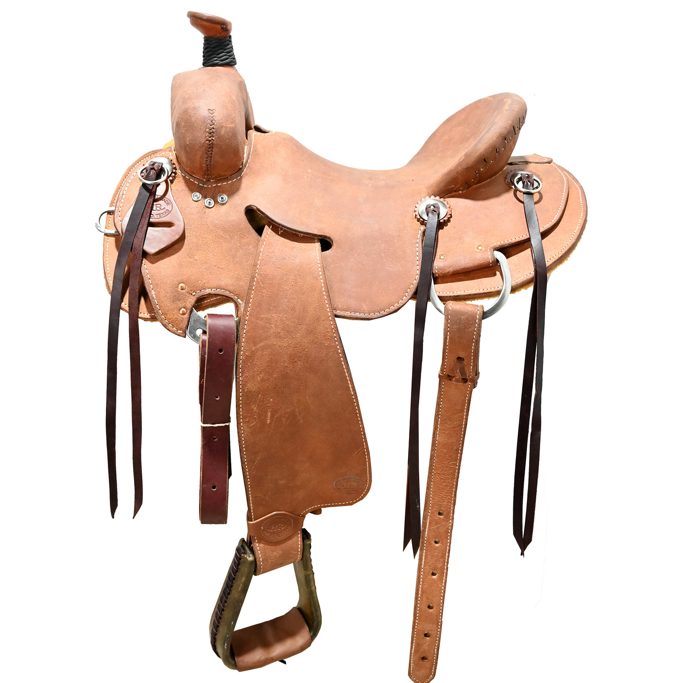 New! 15.5" HR Custom Stripdown Ranch Saddle