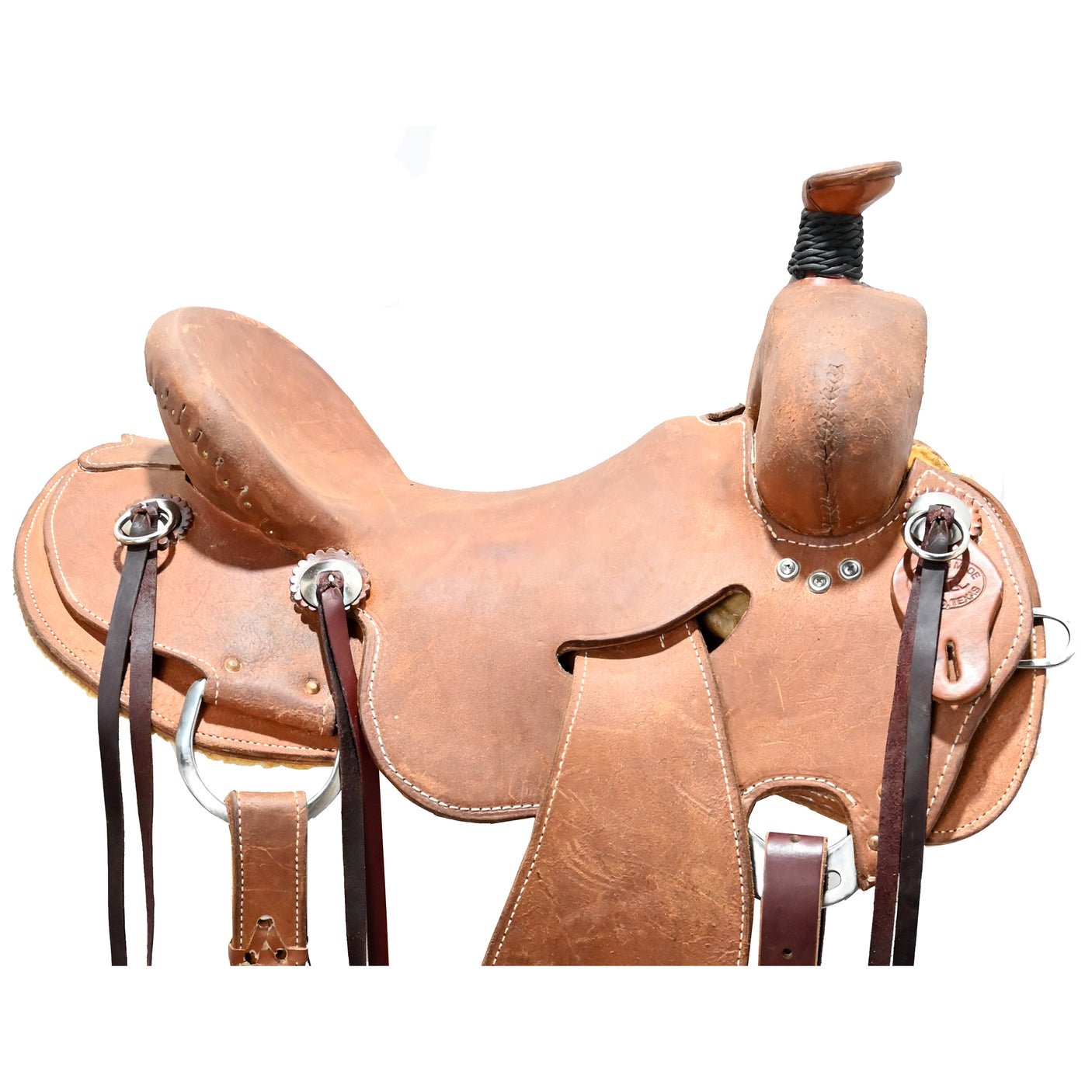 New! 15.5" HR Custom Stripdown Ranch Saddle