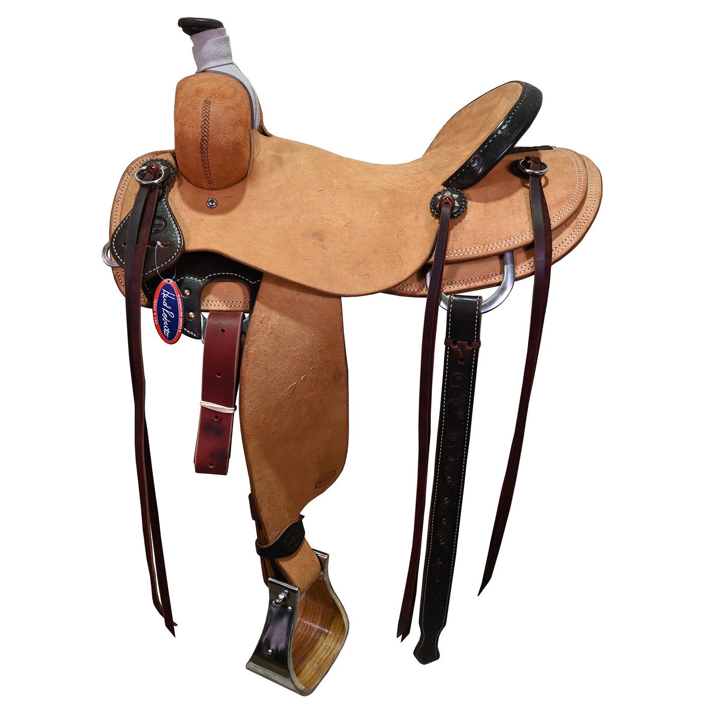 New! 15.5" Hud Roberts Signature Series Will James Ranch Saddle
