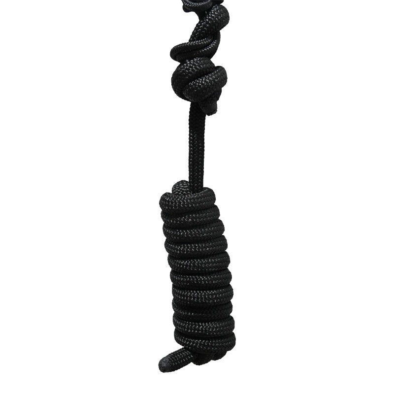 Professional's Choice Easy On Rope Halter with Lead Rope- Black