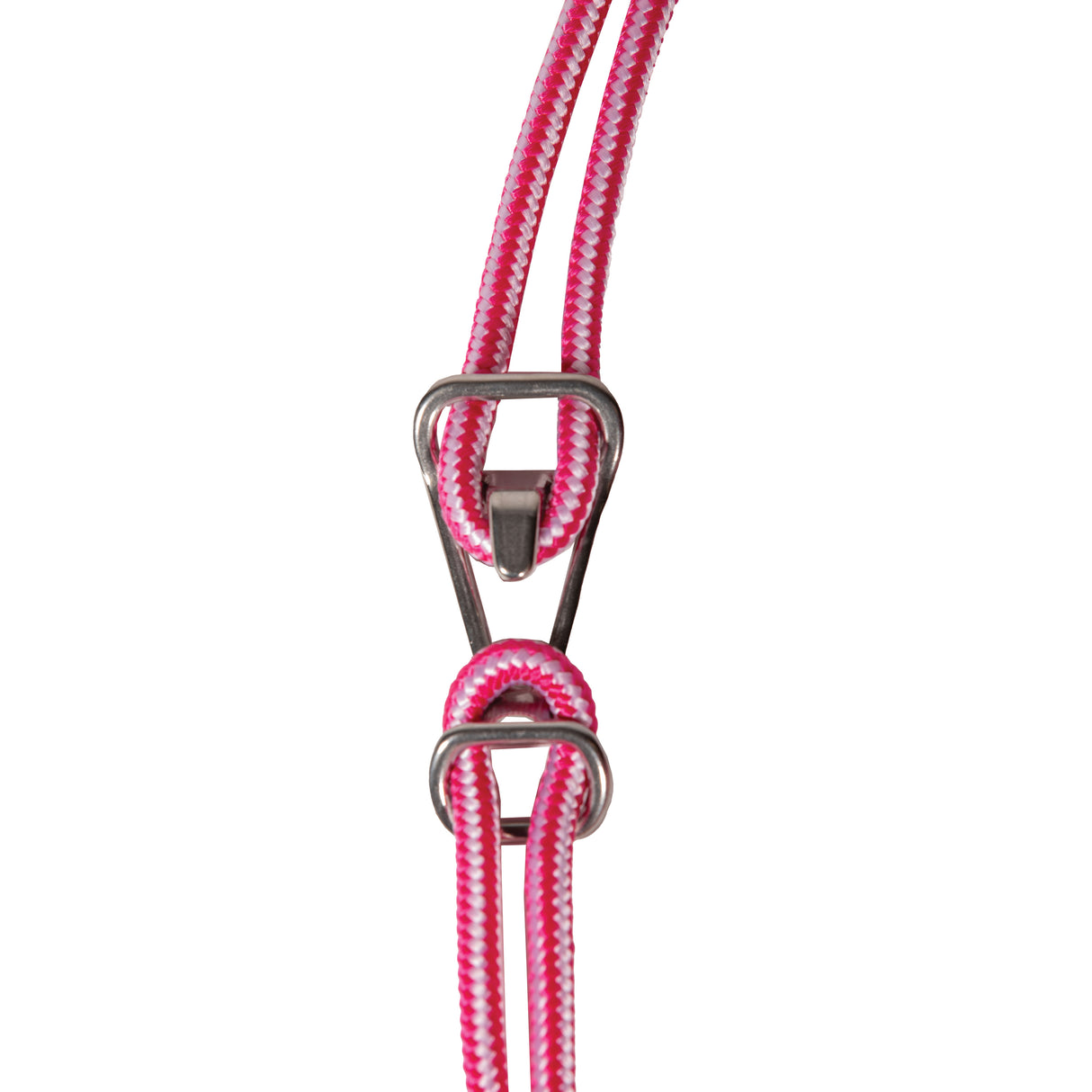 Professional's Choice Easy On Rope Halter with Lead Rope- Pink