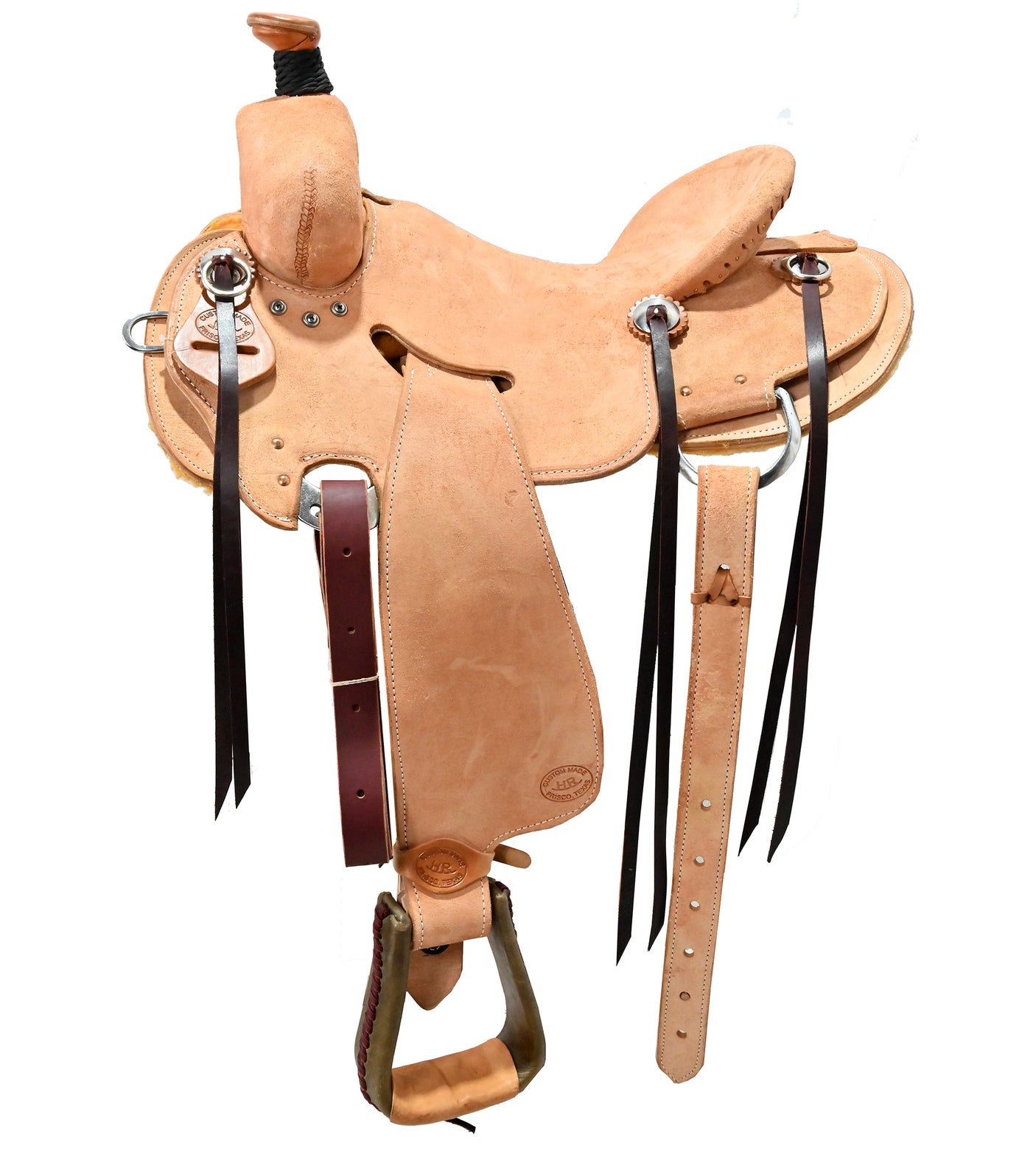 New! 15" HR Custom Stripdown Ranch Saddle