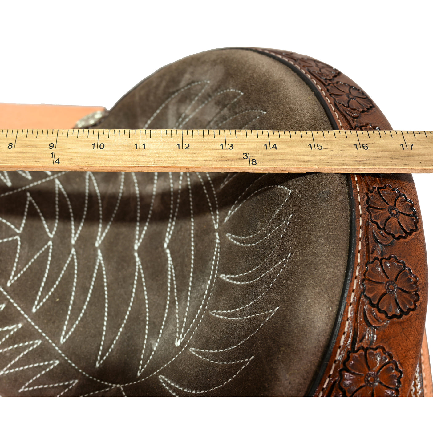 New! 15" Silver Royal by Tough-1 Holbrook Roping Saddle