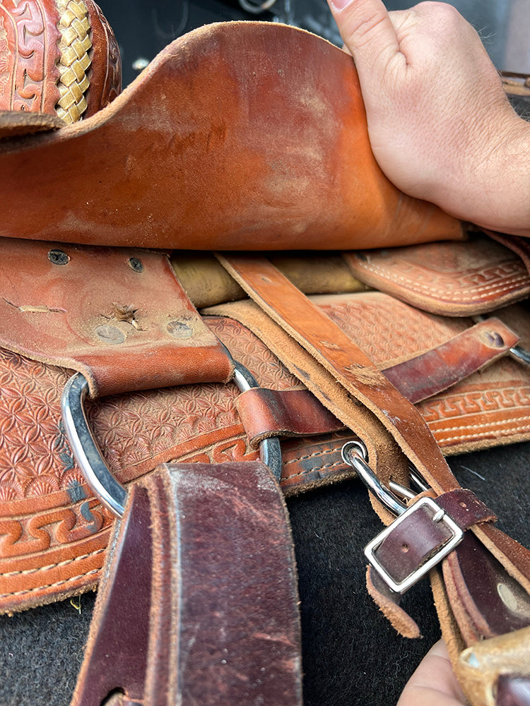 Coolhorse Leather 31" Kid's Buddy Stirrup Leather (STIRRUPS NOT INCLUDED)