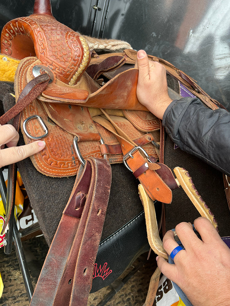 Coolhorse Leather 31" Kid's Buddy Stirrup Leather (STIRRUPS NOT INCLUDED)