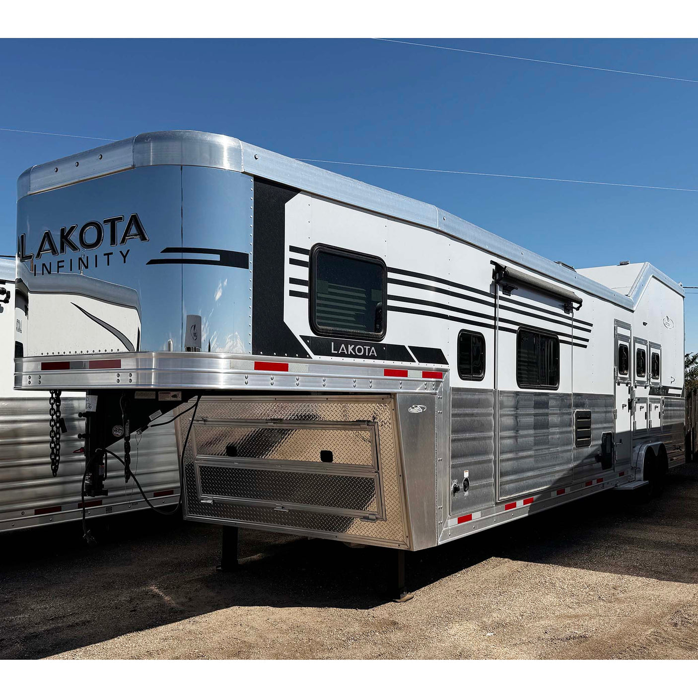 2027 Lakota Infinity 3 Horse Trailer with 16' Living Quarters, Side Load, Super Rear Tack