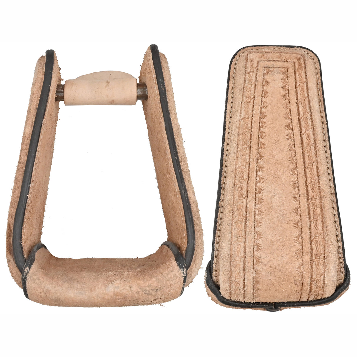 Jerry Beagley Roughout Roper Stirrups