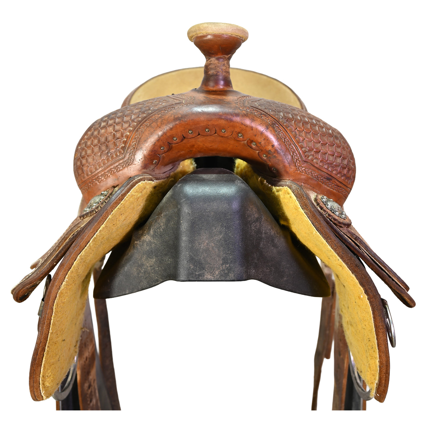 Used 16" HF&C Panhandle Series Trophy Team Roping Saddle