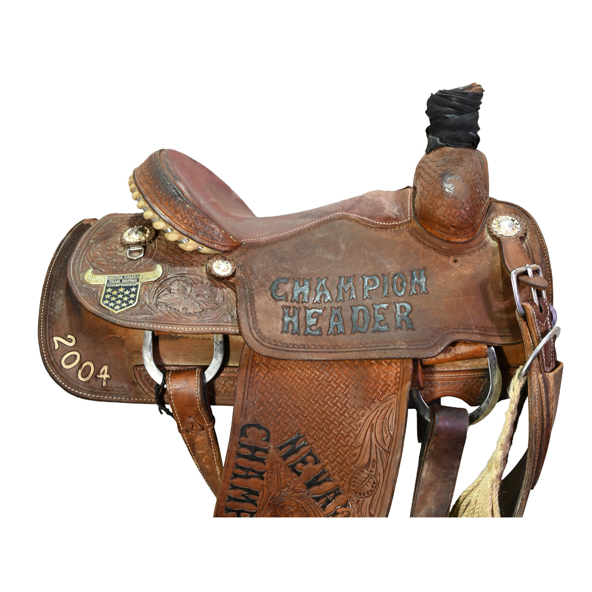 Used 14.5" Martin Trophy Team Roping Saddle