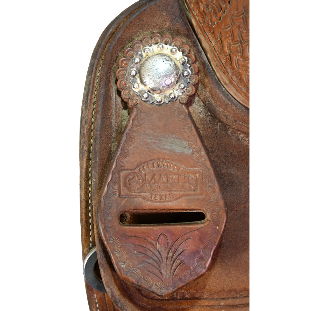 Used 14.5" Martin Trophy Team Roping Saddle