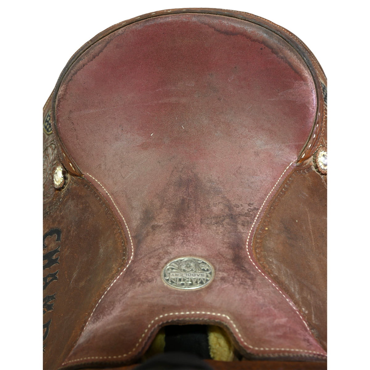 Used 14.5" Martin Trophy Team Roping Saddle