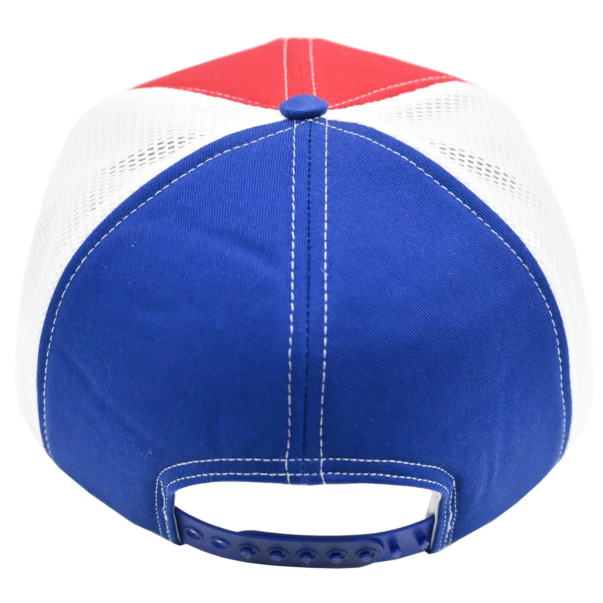 King Ropes Red White and Blue Mesh Trucker Cap
